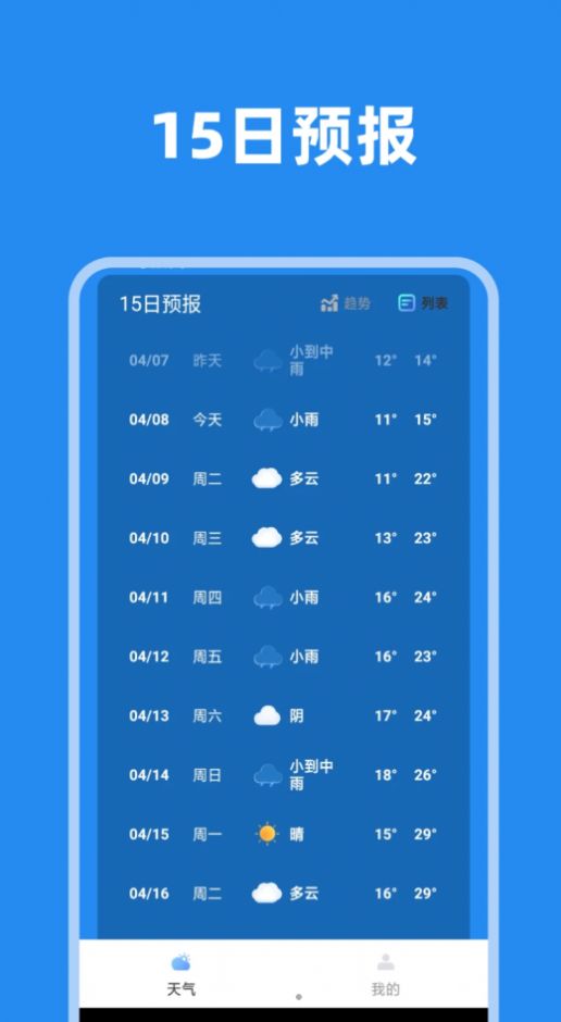 大邱天气先知app最新版图1: