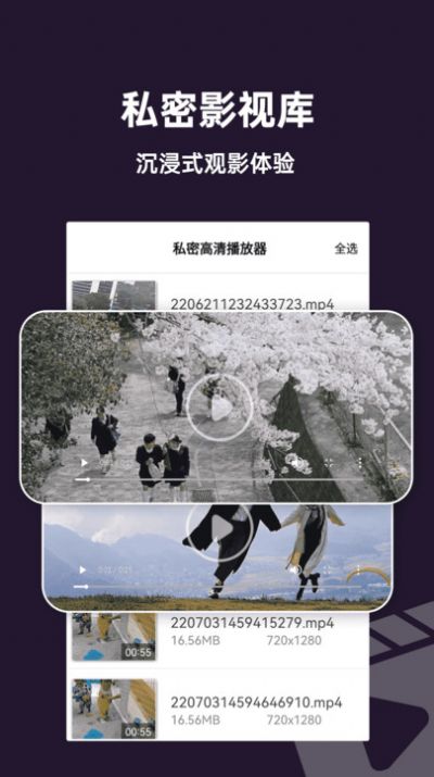 私密高清播放器app官方版图片1