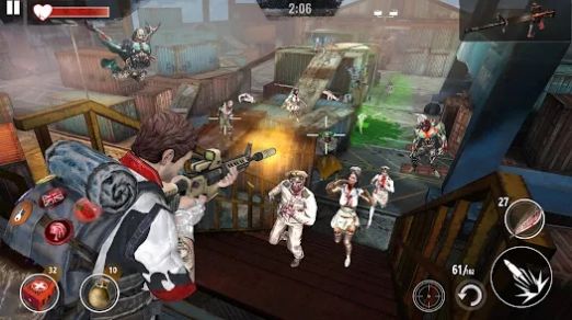 丧尸枪手3D游戏无广告最新版（Zombie Shooter 3D）图3: