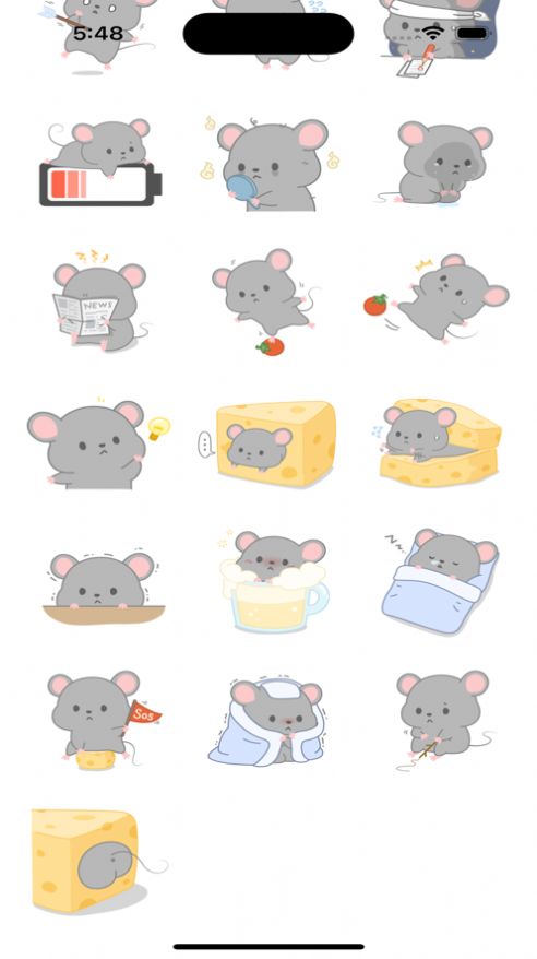 MouseyLifeMoments贴纸app最新版图1: